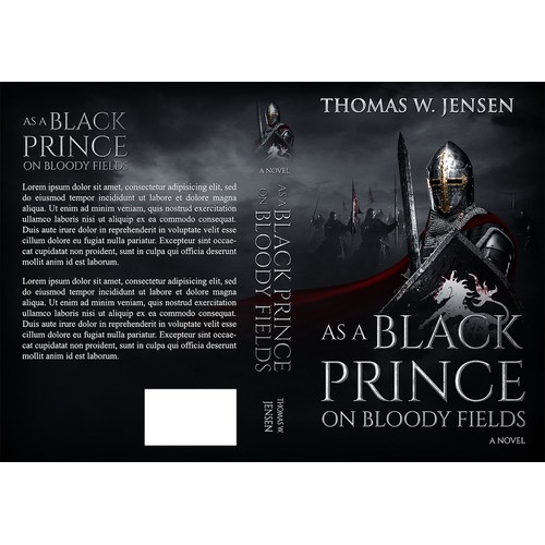 Book Cover for "As a Black Prince on Bloody Fields"