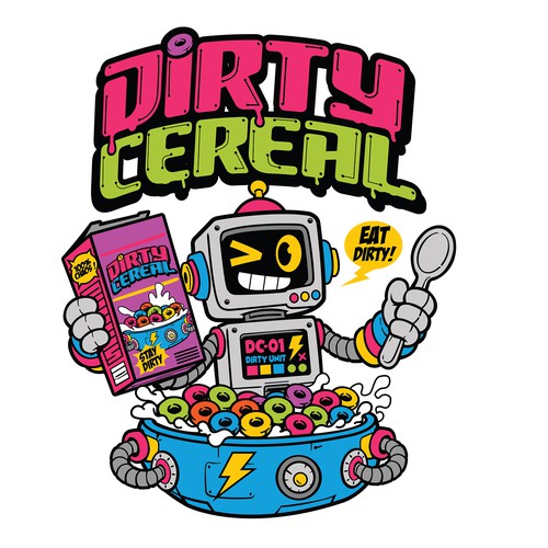 Logo Concept for Dirty Cereal