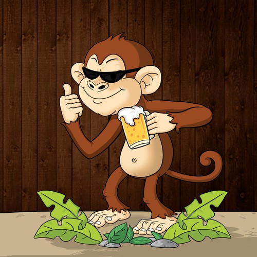  Cool Monkey Character - 100 euros add on! $528