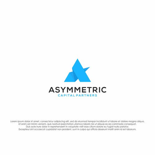 asymmetric