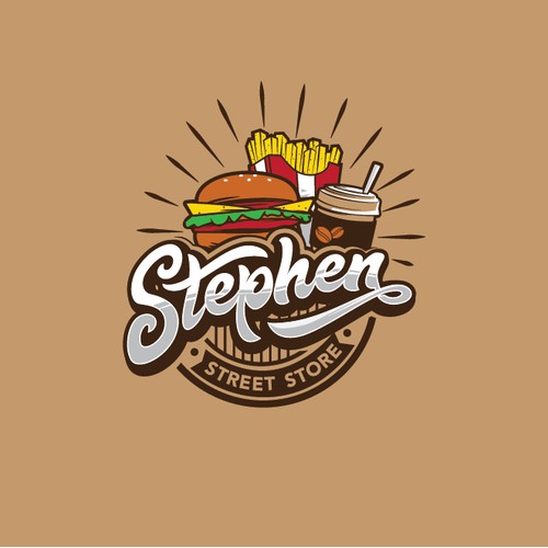 Old-fashioned take away store needs a powerful new logo