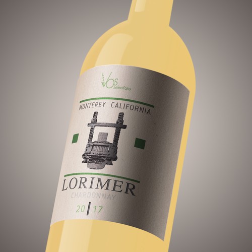 Wine label LOROMER_CH