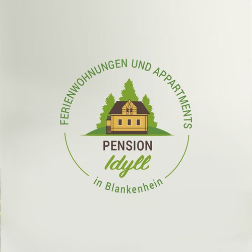 Logo design proposal for a pension house in Thuringia, Germany