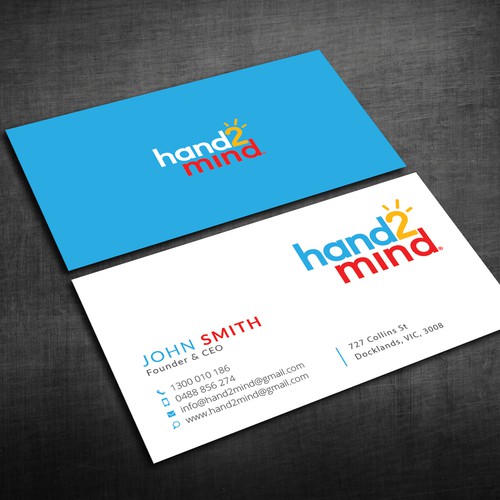 business card design