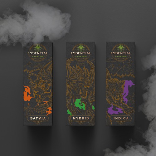 Design Packaging for THC Cart