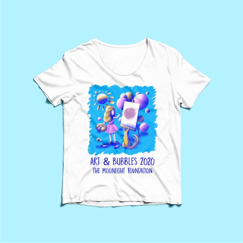 T-shirt for a fundation