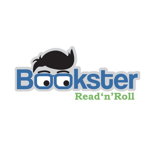 New logo for Bookster, a cool new start-up