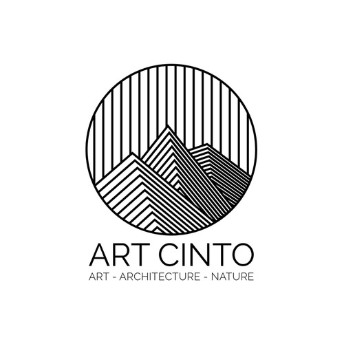 Logo pour un parcours d'art contemporain à ciel ouvert au coeur de la Corse de l'intérieur.