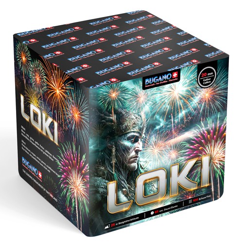 BUGANO - LOKI Fireworks Packaging