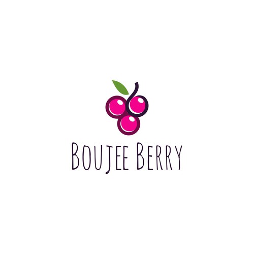 logo concept for boujee berry