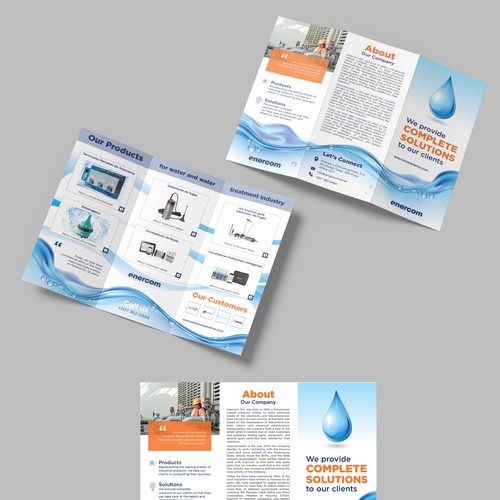 Brochure for Enercom company