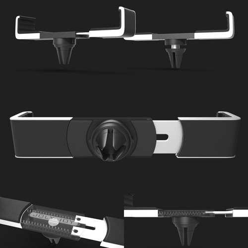 Smartphone holder for car. 