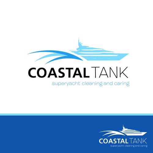 coastal tank logo design number 2