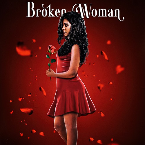 The tow hearts of broken woman