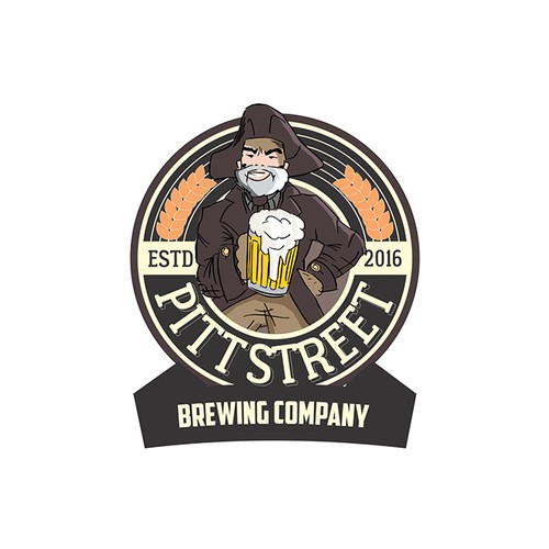 A logo for a brewery