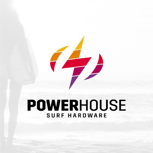 Logo concept for Surf shop.