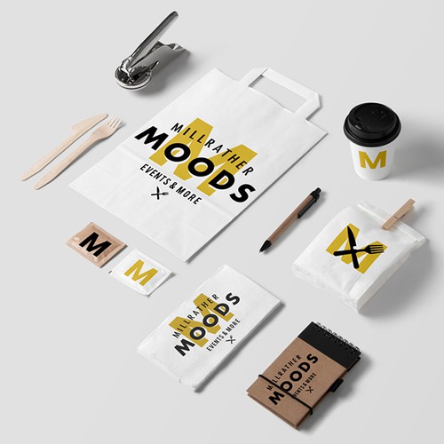 Millrather Moods - Restaurant Logo Design