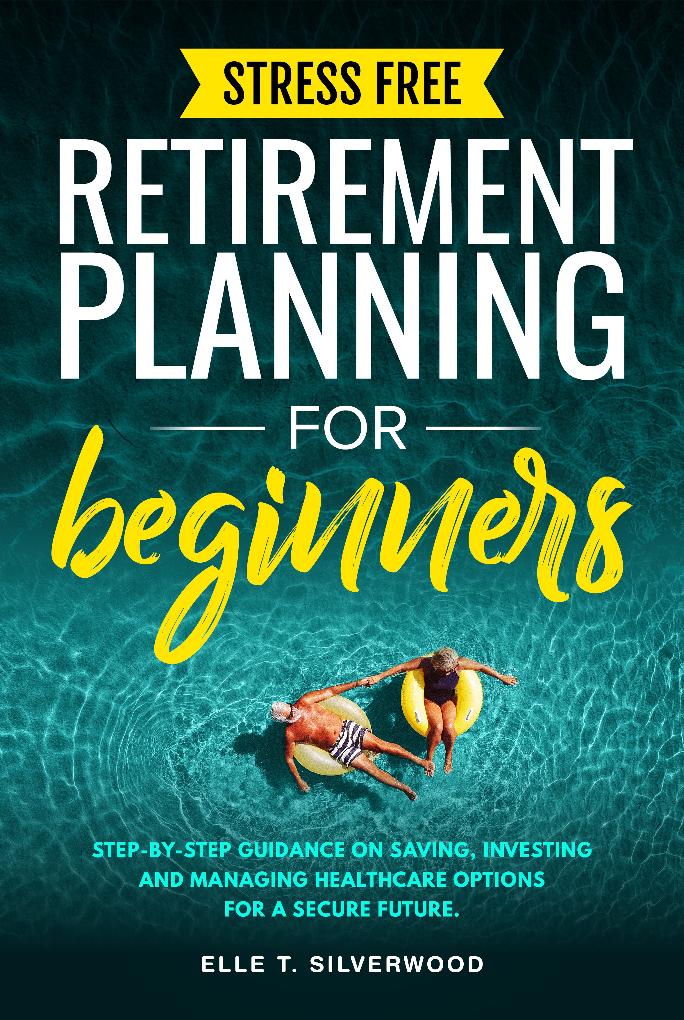 "Book cover about retirement planning that is unique, professional-looking and stand's out"