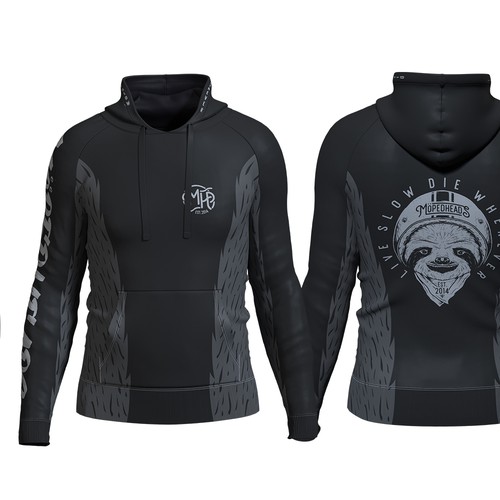 Mopedheads Sloth Hoodie 2.0