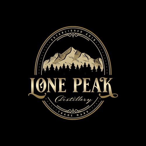 Logo for a modern yet sophisticated whiskey company!