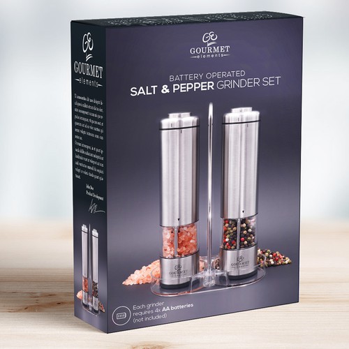 Salt & Pepper Package Design - Gourmet Elements