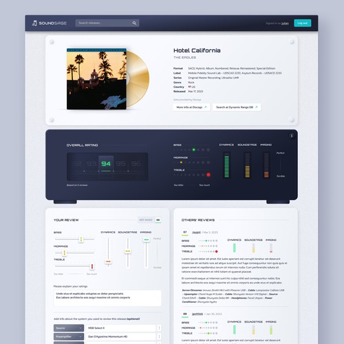 Soundsage - Audiophiles Rating Platform