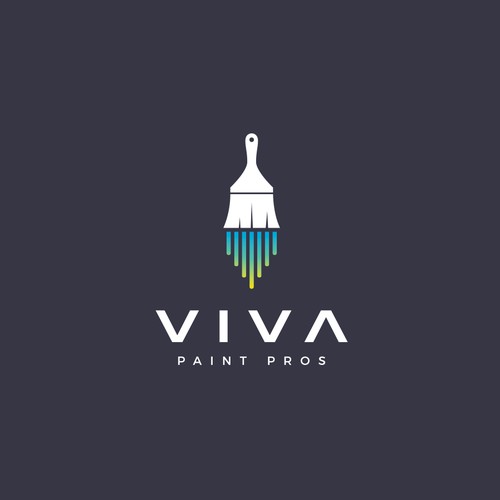 Logo concept for a Residential and Commercial Painter
