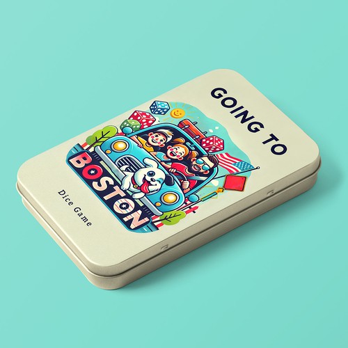 Dice game label