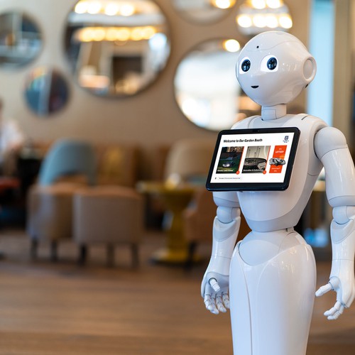 Pepper Robot - Welcome Guru! 