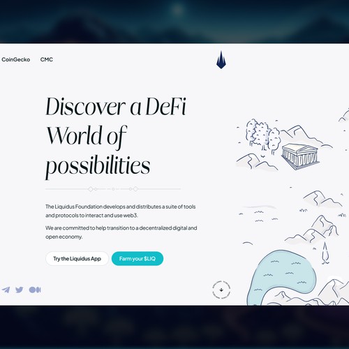 Web Design For Defi Project