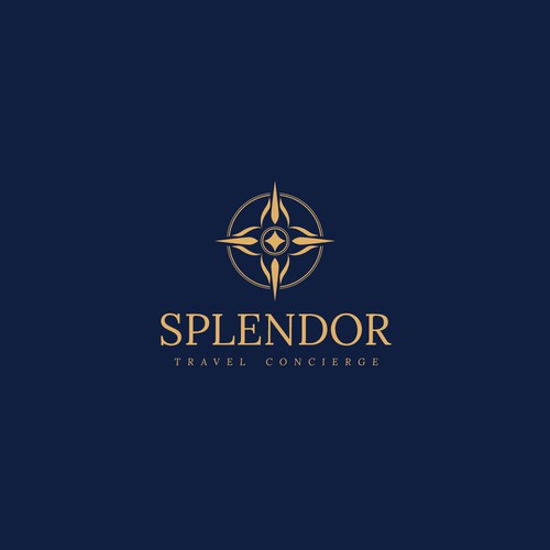 Logo for a luxury travel concierge