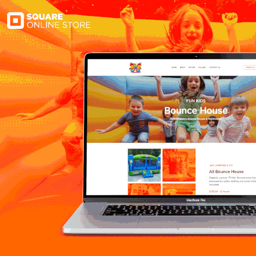 Bounce House for Square Services Online