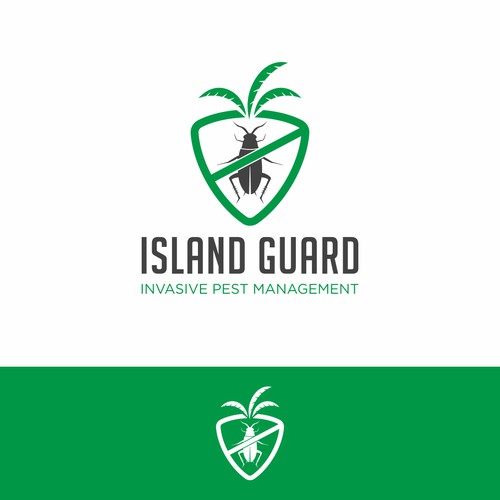 Logo for Island Guard - pest management business