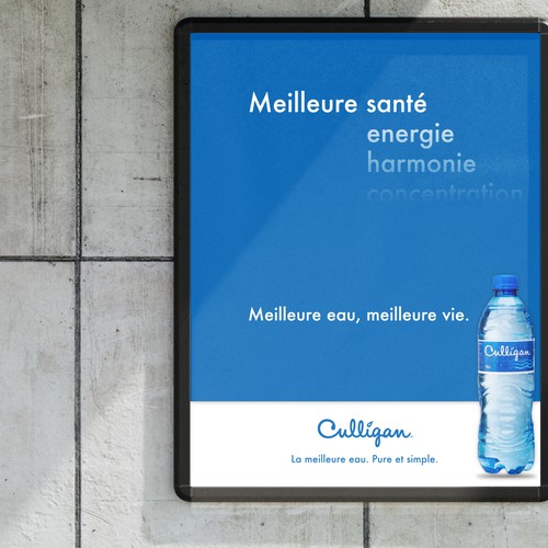 Bottled water ad