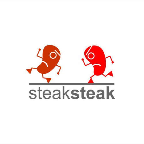Throw a logo on the grill for STEAKSTEAK!