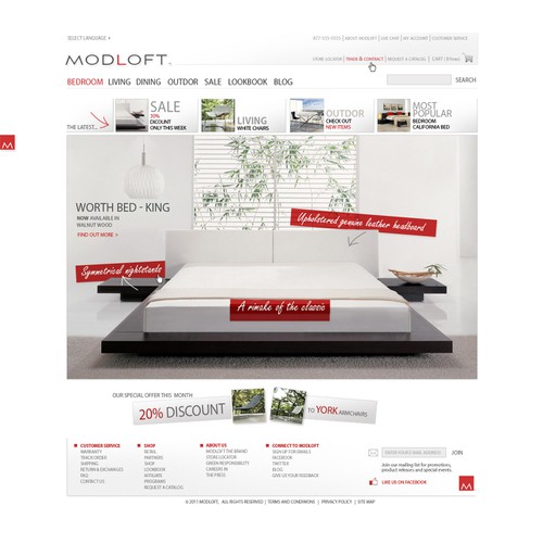 Help Create a State-of-the-Art Social Commerce Modern Furniture Site for Modloft