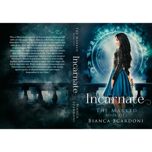 Cover for Incarnate, book 5 in The Marked Series