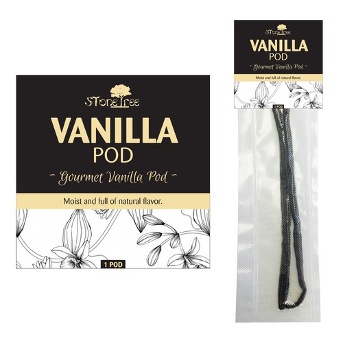 Gourmet Vanilla Pod Packaging