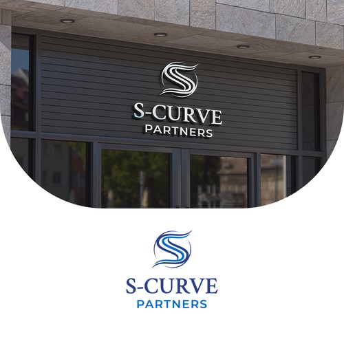 S-curve logo design