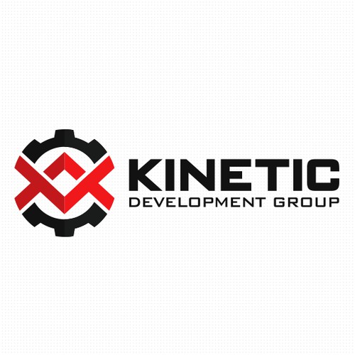 Create a business image for KINETIC development group.  Firearms design and manufacturing - WON