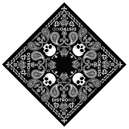 Black Bandana for DistroKid