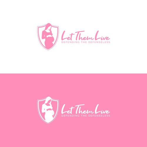 A silhouette logo for 'Let Them Live'