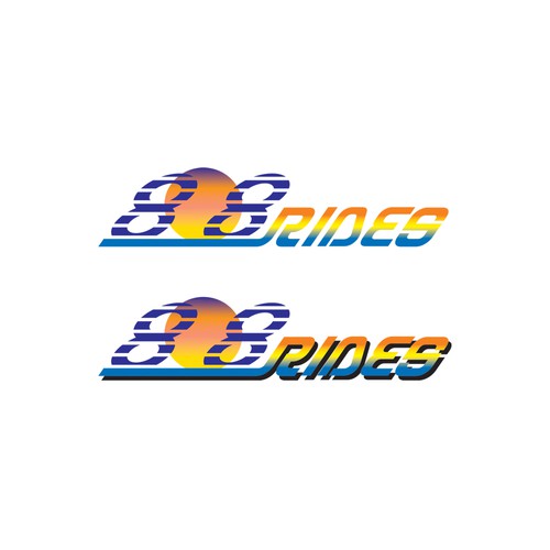 Transportation rental shop logo design