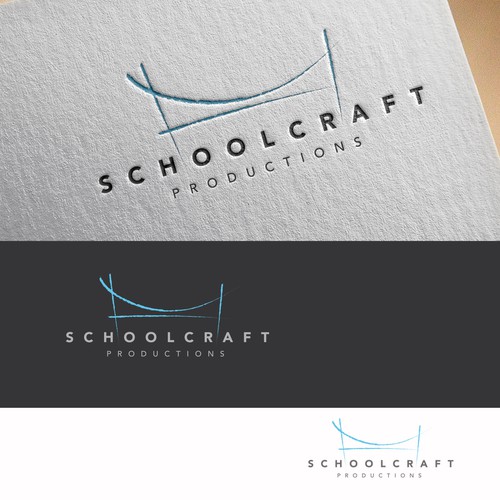 schoolcraft logo design