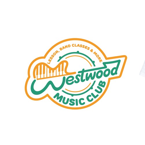 Westwood music club logo concept