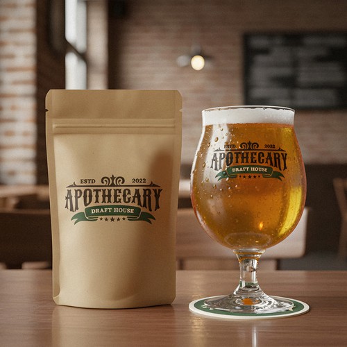 Logo and Branding design for Irish Pub in London.