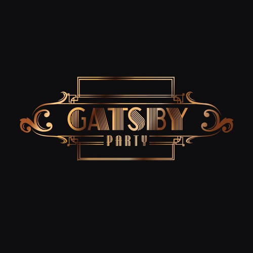 Create an awesome logo for the amazing "The Great Gatsby" party