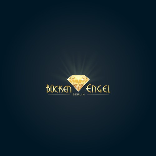 Bucken Engel - Berlin Logo Concept