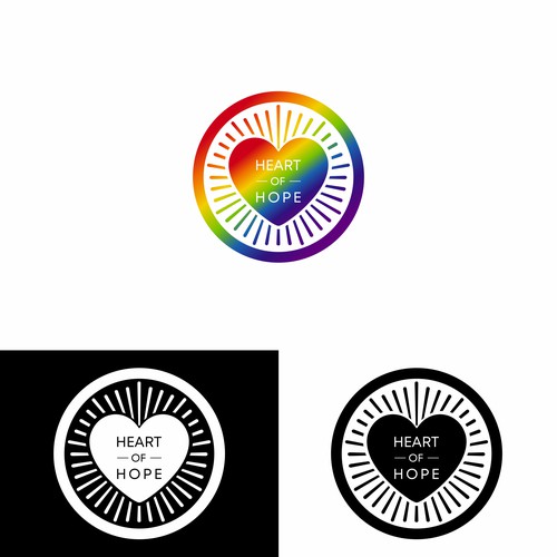 Logo design for nonprofit Heart of Hope