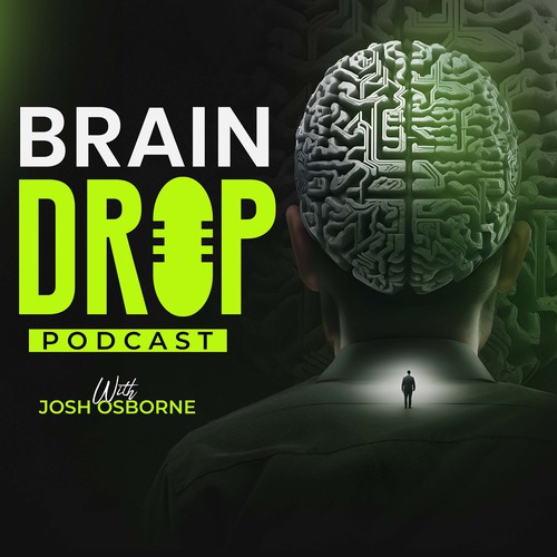 Brain Drop Podcast Cover design
